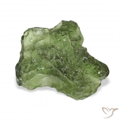 Moldavite Vert terre naturelle Fantaisie, 10.51 ct, Translucide