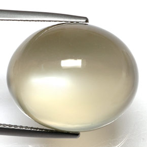 Pierre de Lune Fumée naturelle Transparent, 34.52 ct, Transparent / Translucide
