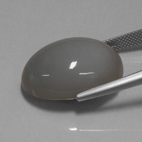 Pierre de Lune Fumée naturelle Transparent, 24.44 ct, Transparent / Translucide