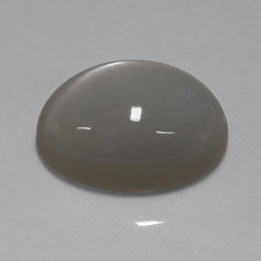 Pierre de lune marron naturelle transparent, 26,78 ct, transparent / translucide