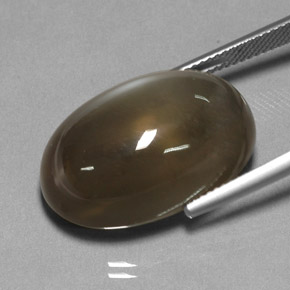 Pierre de Lune Fumée naturelle Transparent, 28.66 ct, Transparent / Translucide