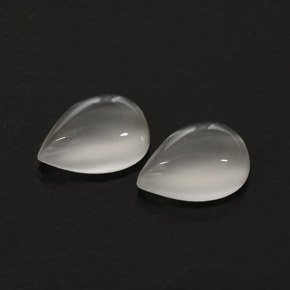 Achetez naturel ct blanc pierre de lune gems, transparent, en provenance inde chez gemselect. en stock, livraison internationale!