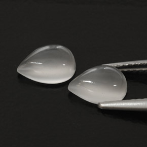 Achetez naturel ct blanc pierre de lune gems, transparent, en provenance inde chez gemselect. en stock, livraison internationale!