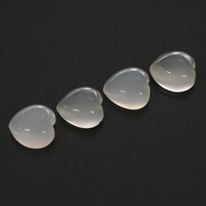 Achetez naturel ct blanc pierre de lune gems, transparent, en provenance inde chez gemselect. en stock, livraison internationale!