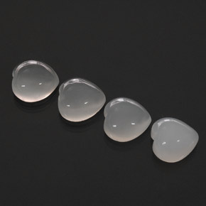 Achetez naturel ct blanc pierre de lune gems, transparent, en provenance inde chez gemselect. en stock, livraison internationale!