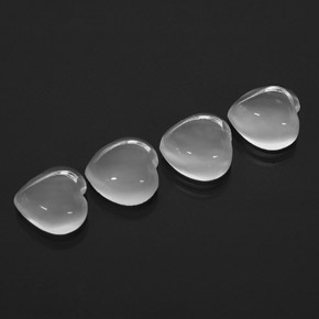 Achetez naturel ct blanc pierre de lune gems, transparent, en provenance inde chez gemselect. en stock, livraison internationale!