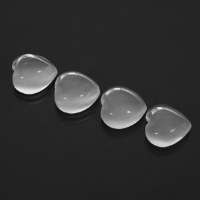 Achetez naturel ct blanc pierre de lune gems, transparent, en provenance inde chez gemselect. en stock, livraison internationale!