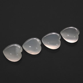 Achetez naturel ct blanc pierre de lune gems, transparent, en provenance inde chez gemselect. en stock, livraison internationale!
