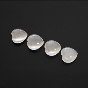 Achetez naturel ct blanc pierre de lune gems, transparent, en provenance inde chez gemselect. en stock, livraison internationale!