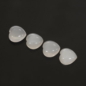 Achetez naturel ct blanc pierre de lune gems, transparent, en provenance inde chez gemselect. en stock, livraison internationale!