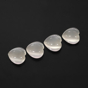 Achetez naturel ct blanc pierre de lune gems, transparent, en provenance inde chez gemselect. en stock, livraison internationale!