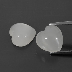 Achetez naturel ct blanc pierre de lune gems, transparent, en provenance inde chez gemselect. en stock, livraison internationale!
