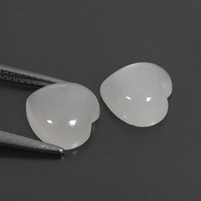 Achetez naturel ct blanc pierre de lune gems, transparent, en provenance inde chez gemselect. en stock, livraison internationale!