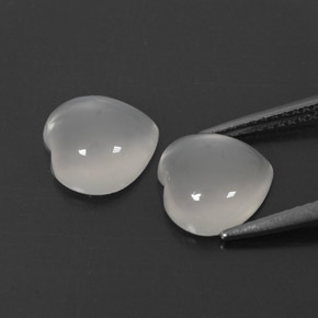 Achetez naturel ct blanc pierre de lune gems, transparent, en provenance inde chez gemselect. en stock, livraison internationale!