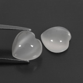 Achetez naturel ct blanc pierre de lune gems, transparent, en provenance inde chez gemselect. en stock, livraison internationale!