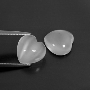 Achetez naturel ct blanc pierre de lune gems, transparent, en provenance inde chez gemselect. en stock, livraison internationale!
