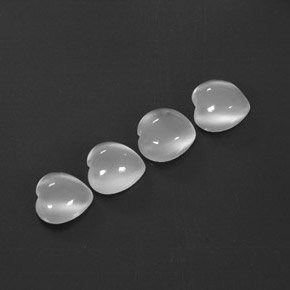 Achetez naturel ct blanc pierre de lune gems, transparent, en provenance inde chez gemselect. en stock, livraison internationale!