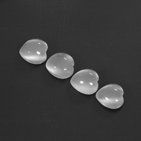 Achetez naturel ct blanc pierre de lune gems, transparent, en provenance inde chez gemselect. en stock, livraison internationale!