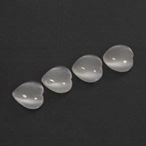 Achetez naturel ct blanc pierre de lune gems, transparent, en provenance inde chez gemselect. en stock, livraison internationale!