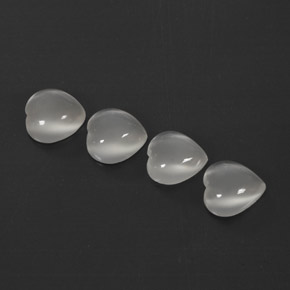 Achetez naturel ct blanc pierre de lune gems, transparent, en provenance inde chez gemselect. en stock, livraison internationale!