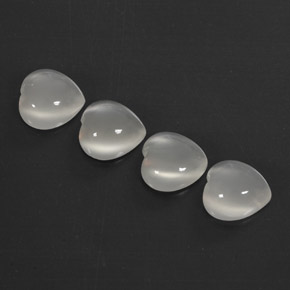 Achetez naturel ct blanc pierre de lune gems, transparent, en provenance inde chez gemselect. en stock, livraison internationale!