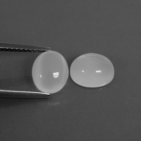 Achetez naturel ct blanc pierre de lune gems, transparent, en provenance inde chez gemselect. en stock, livraison internationale!