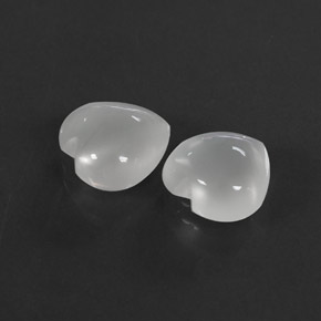 Achetez naturel ct blanc pierre de lune gems, transparent, en provenance inde chez gemselect. en stock, livraison internationale!