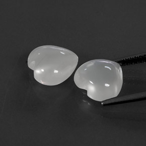Achetez naturel ct blanc pierre de lune gems, transparent, en provenance inde chez gemselect. en stock, livraison internationale!
