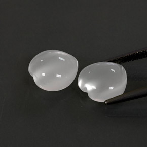 Achetez naturel ct blanc pierre de lune gems, transparent, en provenance inde chez gemselect. en stock, livraison internationale!
