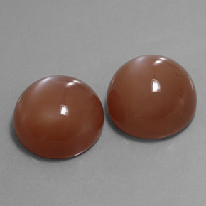 Achetez naturel ct orange pierre de lune gems, coupe roude, en provenance inde chez gemselect. en stock, livraison internationale!