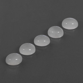 Achetez naturel ct blanc pierre de lune gems, transparent, en provenance inde chez gemselect. en stock, livraison internationale!