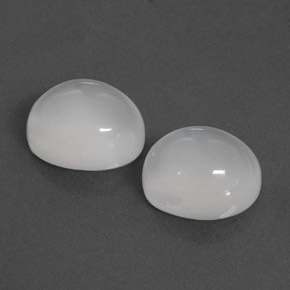 Achetez naturel ct blanc pierre de lune gems, transparent, en provenance inde chez gemselect. en stock, livraison internationale!