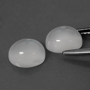 Achetez naturel ct blanc pierre de lune gems, transparent, en provenance inde chez gemselect. en stock, livraison internationale!