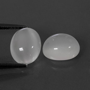 Achetez naturel ct blanc pierre de lune gems, transparent, en provenance inde chez gemselect. en stock, livraison internationale!