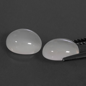 Achetez naturel ct blanc pierre de lune gems, transparent, en provenance inde chez gemselect. en stock, livraison internationale!