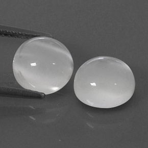 Achetez naturel ct blanc pierre de lune gems, transparent, en provenance inde chez gemselect. en stock, livraison internationale!