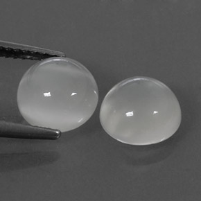 Achetez naturel ct blanc pierre de lune gems, transparent, en provenance inde chez gemselect. en stock, livraison internationale!
