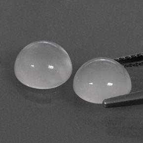 Achetez naturel ct blanc pierre de lune gems, transparent, en provenance inde chez gemselect. en stock, livraison internationale!