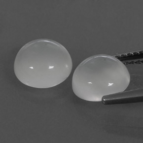 Achetez naturel ct blanc pierre de lune gems, transparent, en provenance inde chez gemselect. en stock, livraison internationale!