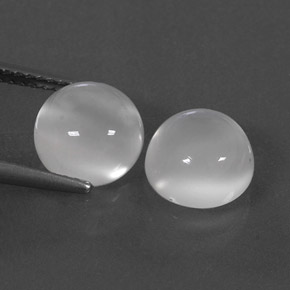 Achetez naturel ct blanc pierre de lune gems, transparent, en provenance inde chez gemselect. en stock, livraison internationale!