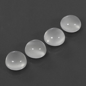 Achetez naturel ct blanc pierre de lune gems, transparent, en provenance inde chez gemselect. en stock, livraison internationale!