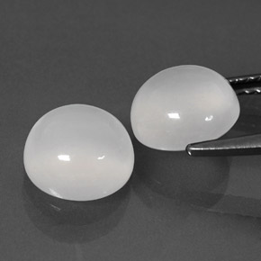 Achetez naturel ct blanc pierre de lune gems, transparent, en provenance inde chez gemselect. en stock, livraison internationale!
