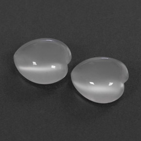 Achetez naturel ct blanc pierre de lune gems, transparent, en provenance inde chez gemselect. en stock, livraison internationale!