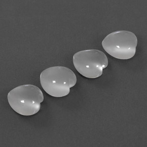 Achetez naturel ct blanc pierre de lune gems, transparent, en provenance inde chez gemselect. en stock, livraison internationale!