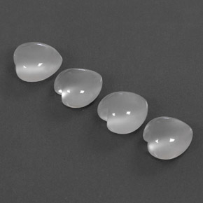 Achetez naturel ct blanc pierre de lune gems, transparent, en provenance inde chez gemselect. en stock, livraison internationale!