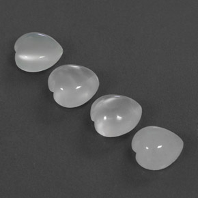 Achetez naturel ct blanc pierre de lune gems, transparent, en provenance inde chez gemselect. en stock, livraison internationale!