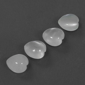 Achetez naturel ct blanc pierre de lune gems, transparent, en provenance inde chez gemselect. en stock, livraison internationale!