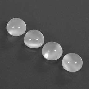 Achetez naturel ct blanc pierre de lune gems, transparent, en provenance inde chez gemselect. en stock, livraison internationale!
