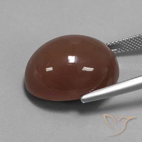 Pierre de lune Brun chaud et profond naturelle ovale, 23.52 ct, Opaque