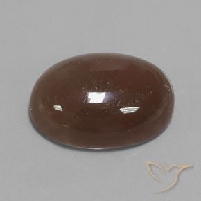 Pierre de lune Brun moyen naturelle ovale, 22.96 ct, Opaque